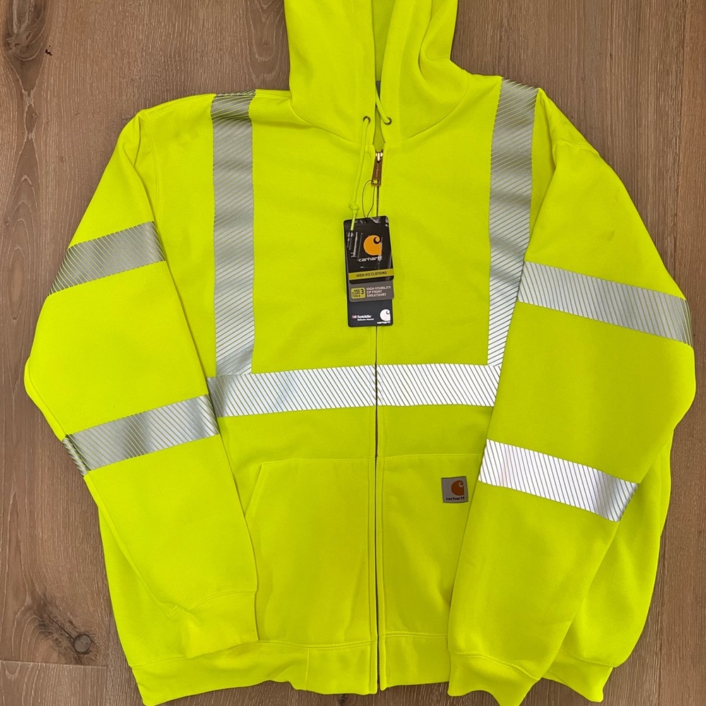 Carhartt Men's 2XL High Visibility Class 3 Sweatshirt